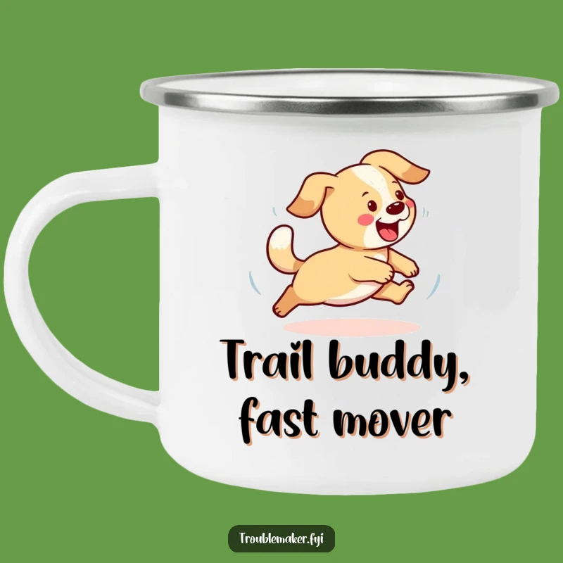Funny Dog Camping Mug - Playful Pup Adventure Cup, Perfect Travel Gift for Dog Lovers
