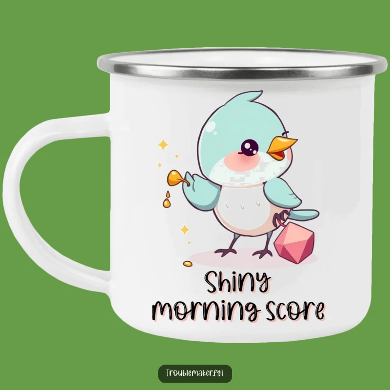 Funny Bird Adventure Mug: Stealing Shiny Things on the Go!