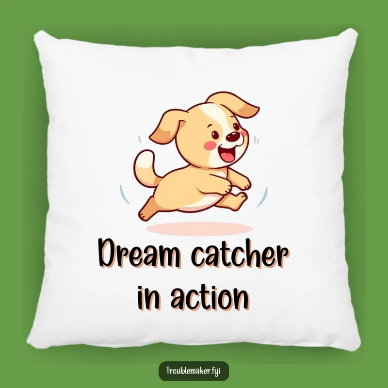 Funny Dog Pillow - Playful Pup Cushion, Perfect Humorous Accent for Dog-Themed Decor