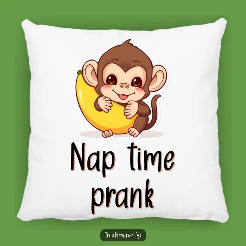 Funny Monkey Pillow: Cozy Up with Mischief, a Cute Funny Gift