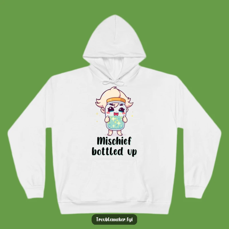 Funny Mischief Jar Hoodie: Cozy Comfort with a Hilarious Sparkle