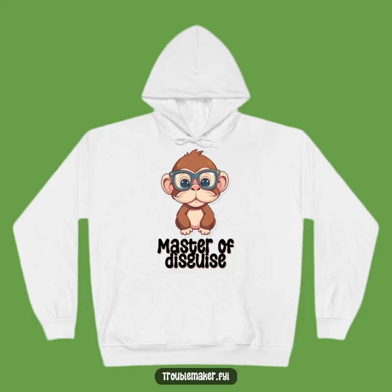 Funny Monkey Disguise Hoodie: Cozy & Hilarious Primate Costume Wear