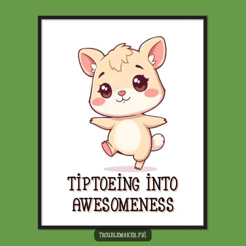 Free Printable Wall Art: Sneaky Animal Character Decor!