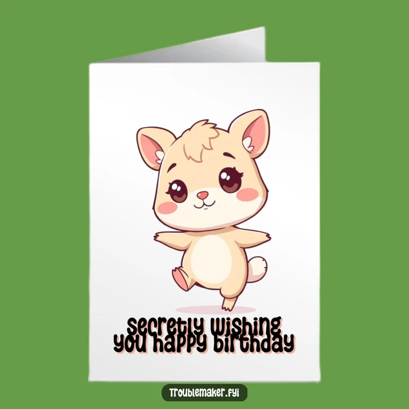 Free Printable Birthday Card: Sneaky Fun Birthday Surprise!