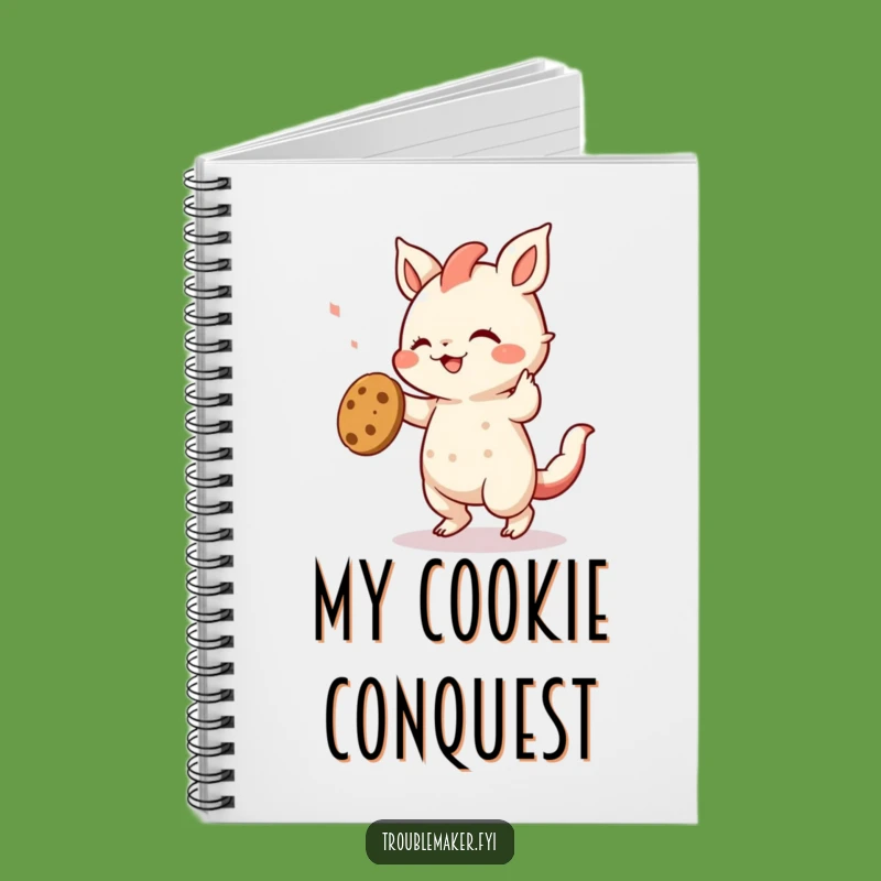 Funny Creature Cookie Dance Notebook - Hilarious Journal for Sweet Ideas