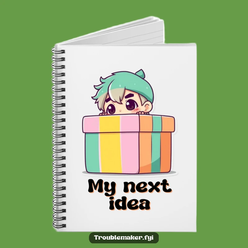 Funny Peeking Troublemaker Notebook: Jot Down Secrets with Humorous Flair