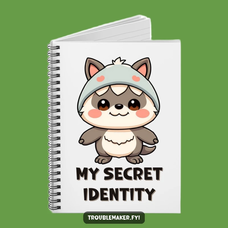 Funny Disguise Creature Notebook - Silly Expression Humor Journal