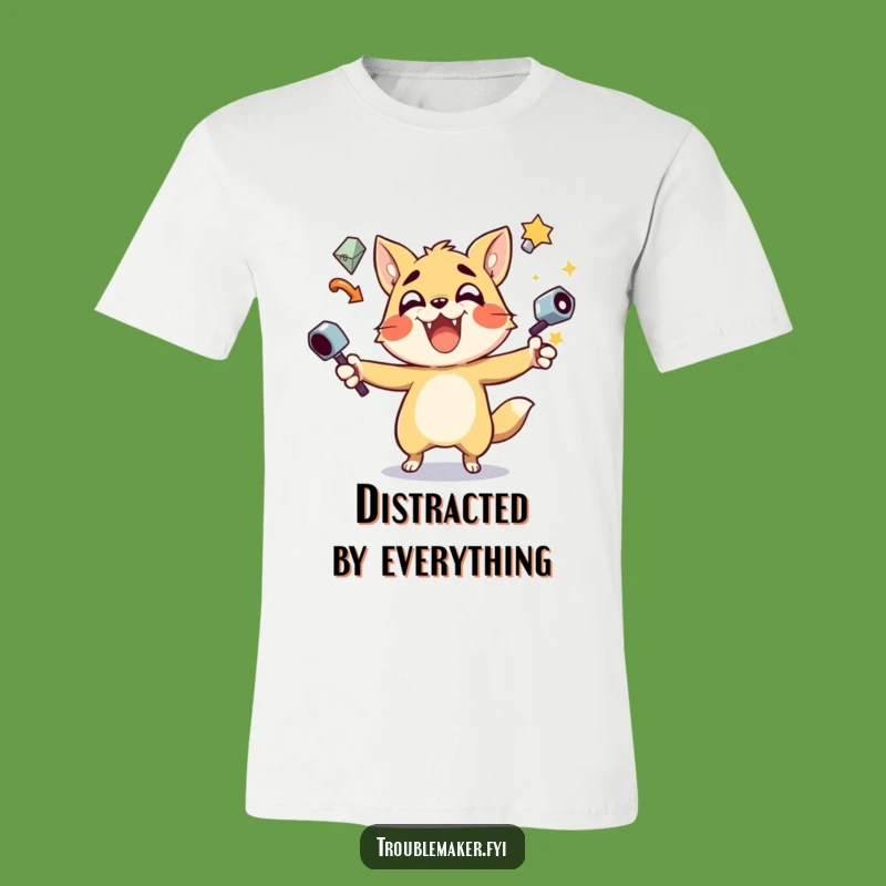 Funny Juggling Troublemaker T-Shirt: Wear Your Mischief with this Animal Tee Gift
