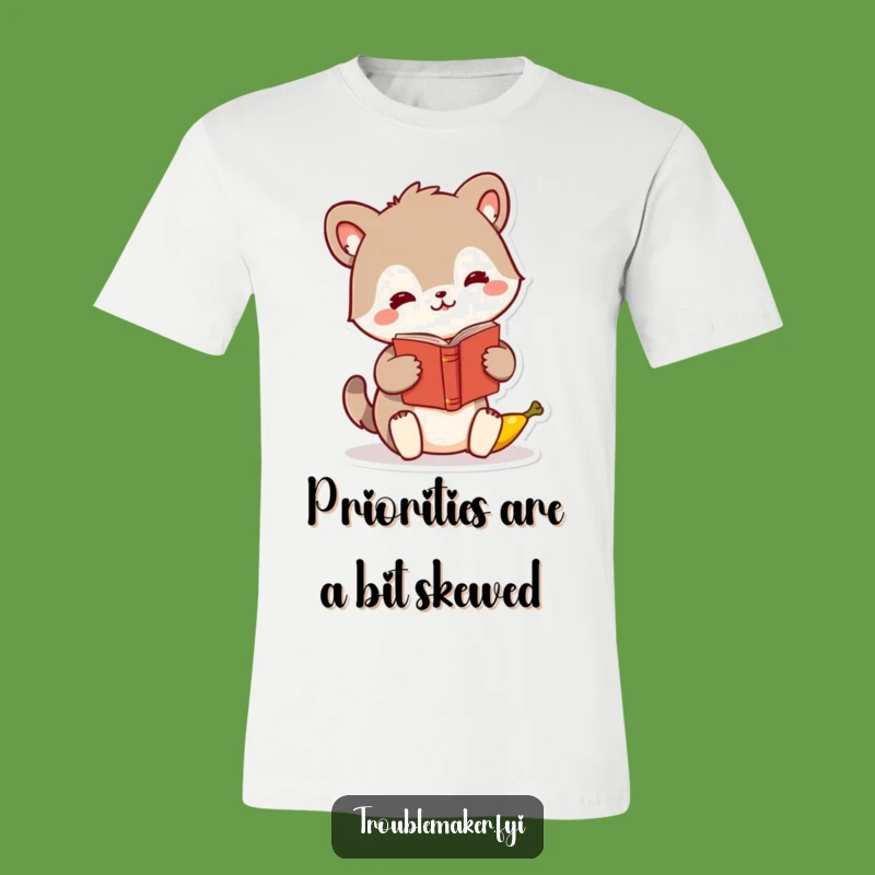 Funny Animal T-Shirt: Book Banana Swap - Quirky Gift for Playful Personalities